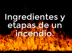 Infografía: Ingredientes y Etapas de un Incendio