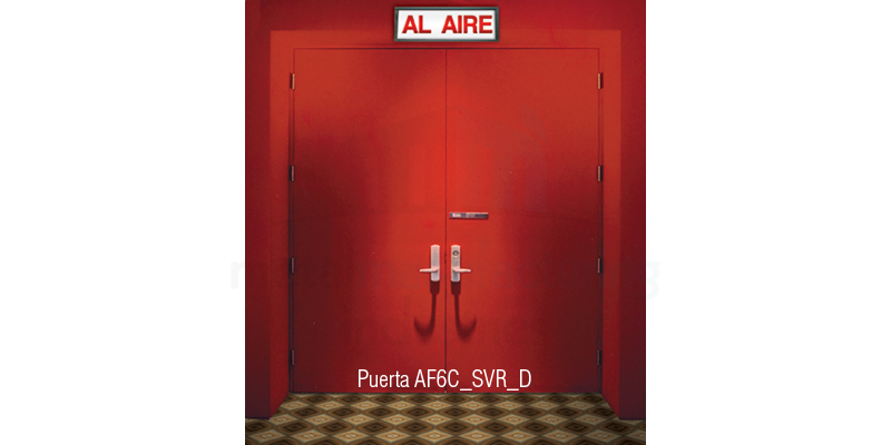 Puerta Acústica AF6C_SVR_D