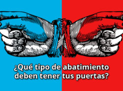 Izquierdo o derecho: ¿Qué tipo de abatimiento deben tener tus puertas?