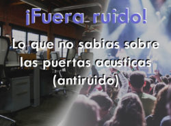 ¡Fuera ruido!