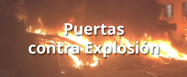 Puertas contra Explosión