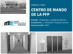 Obras: Centro de mando de la Policía Federal Preventiva