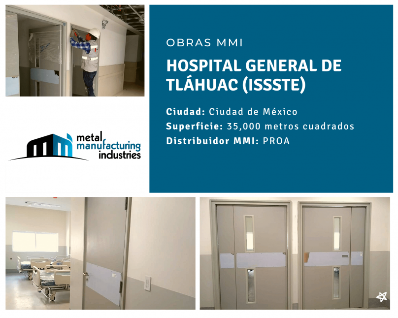 Obras: Hospital General de Tláhuac – ISSSTE