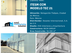 OBRAS: ITESM CCM modelo TEC 21