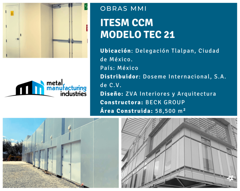OBRAS: ITESM CCM modelo TEC 21