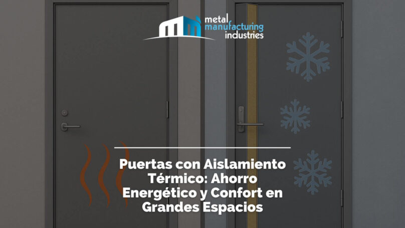 Puertas con Aislamiento Térmico: Ahorro Energético y Confort en Grandes Espacios