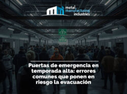 Puertas de emergencia en temporada alta: errores comunes que ponen en riesgo la evacuación