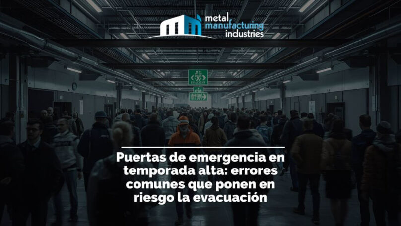 Puertas de emergencia en temporada alta: errores comunes que ponen en riesgo la evacuación