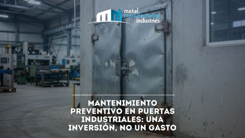Mantenimiento preventivo en puertas industriales: una inversión, no un gasto